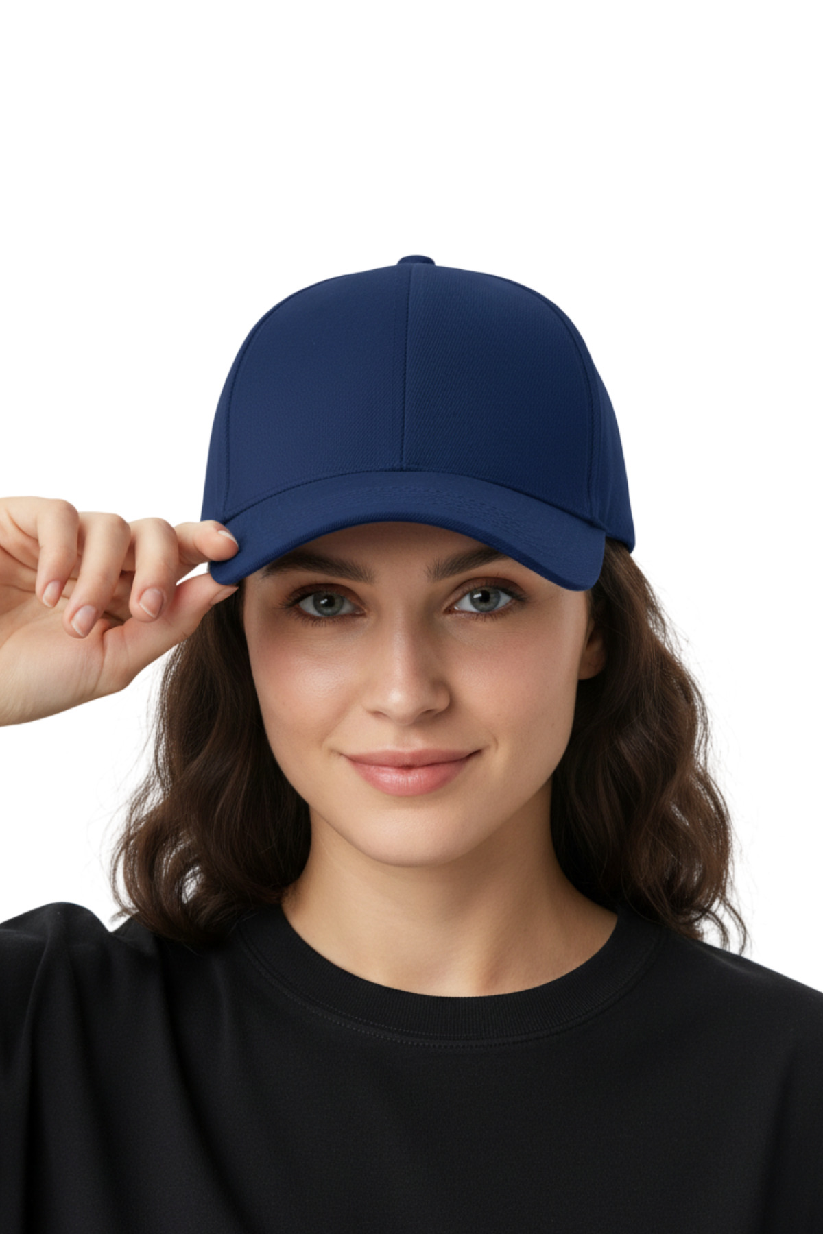 CapHub Basic Şapka - Lacivert %100 Pamuk Gabardin Unisex Model