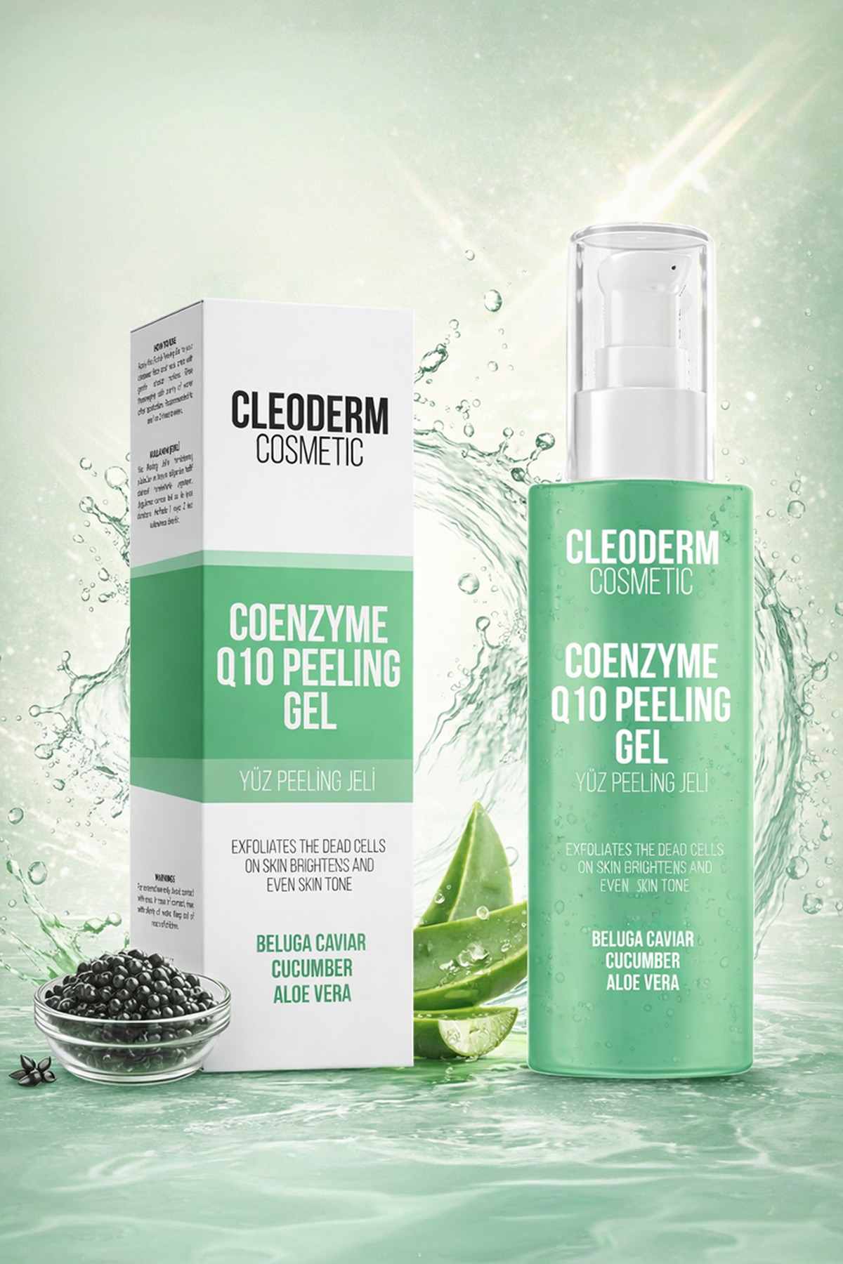COENZYM Q10 PEELİNG GEL ENZİM PEELİNGBELUCA HAVYAR, ALOE VERA PEELİNG JEL 100ML — 202602