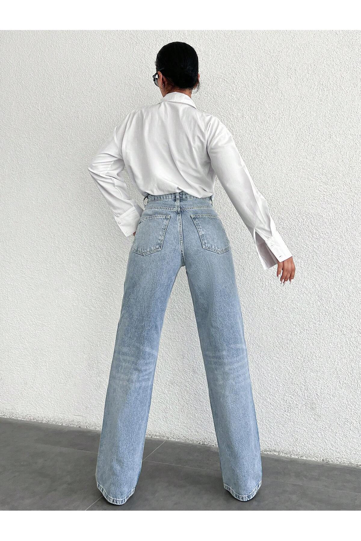 REVİVE JEANS  STRAİGHT KALIP JEANS - Görsel 2