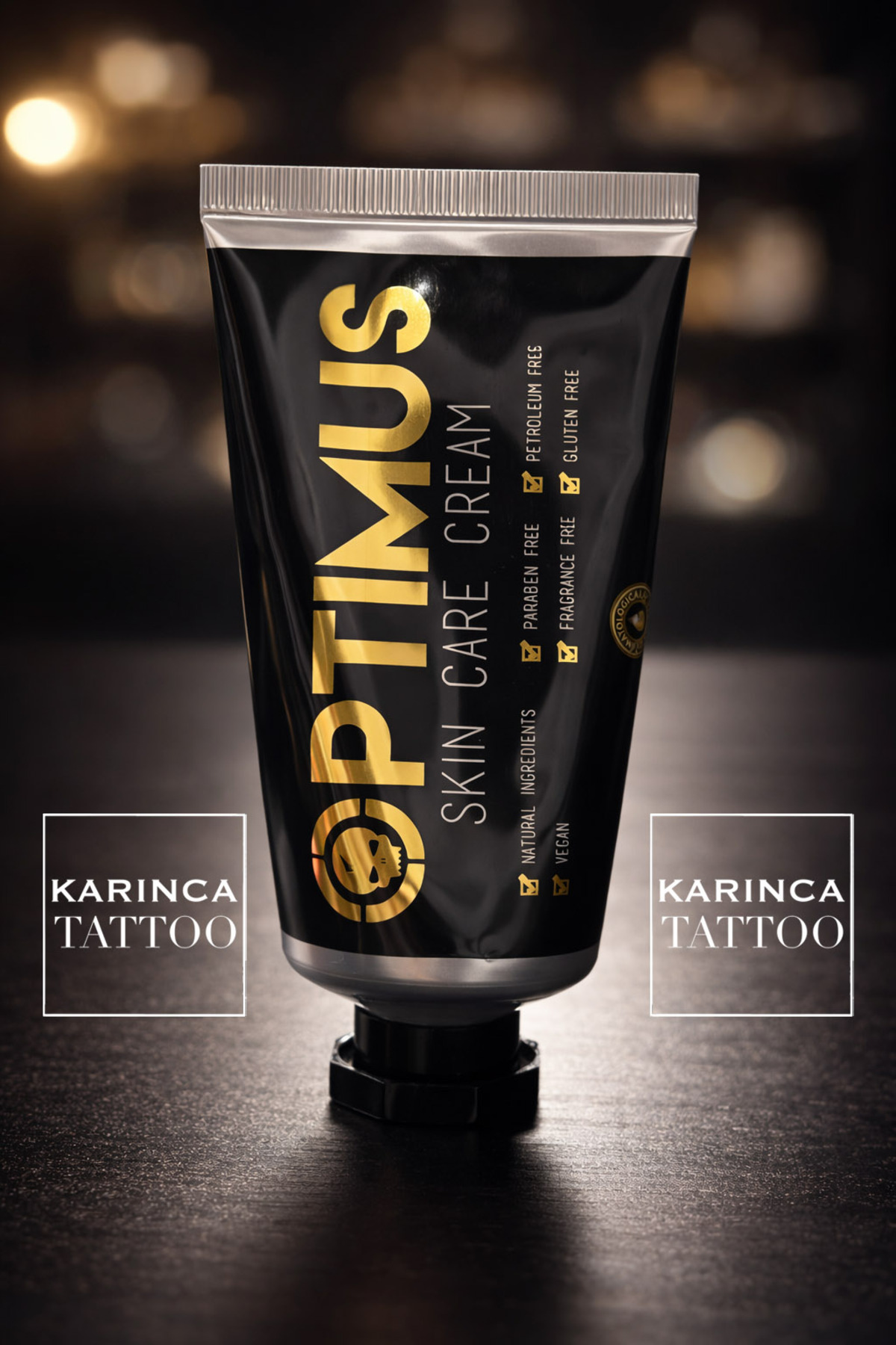 Büyük Dövme Bakım Kremi (50 ml) — مشکی K1001