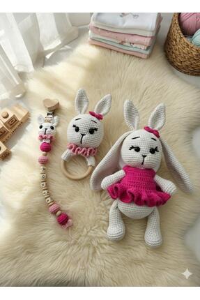 Hobi Evim YENİ DOGAN EMZİK SETİ AMİGURUMİ