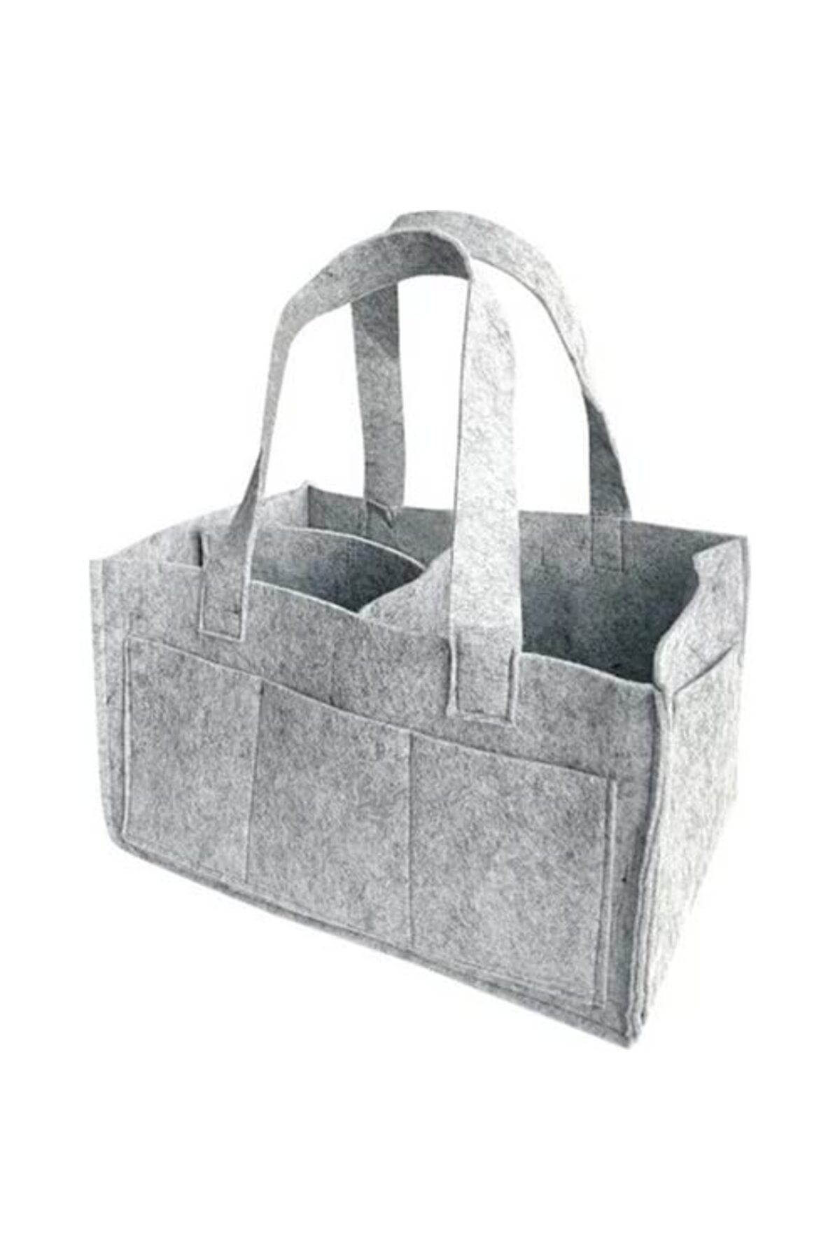 Hype Store Keçe Anne Bebek Bakım Çantası, Bebek Bezi Düzenleyici, Bebek Ürünleri, Krem, Koyma Taşıma Saklama Or fotoğrafı 3 (önizleme)