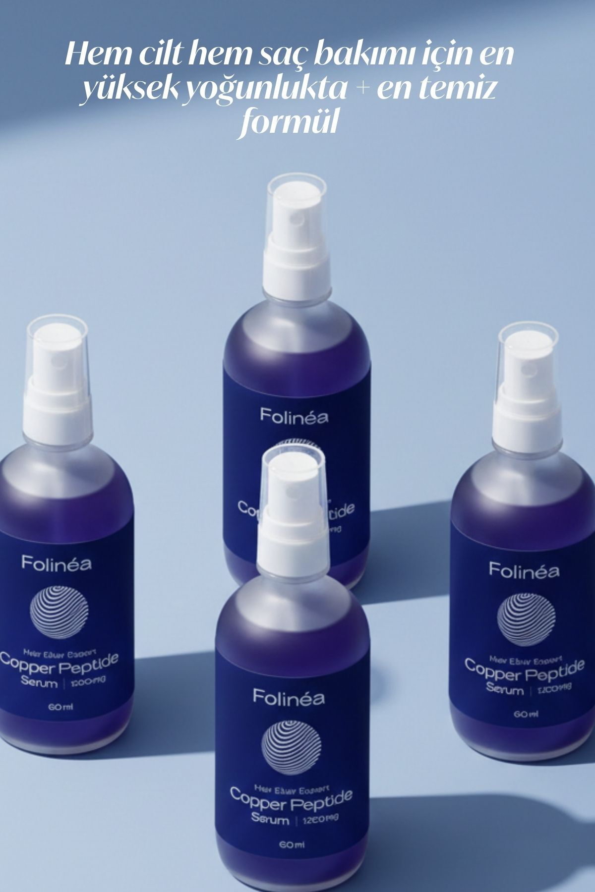 1200 mg Lipozomal Bakır Peptit İçeren Serum | Cilt & Saç Derisi Bakımı | 100 ML — MS1200-SPR-50 — تصویر 2 از 4