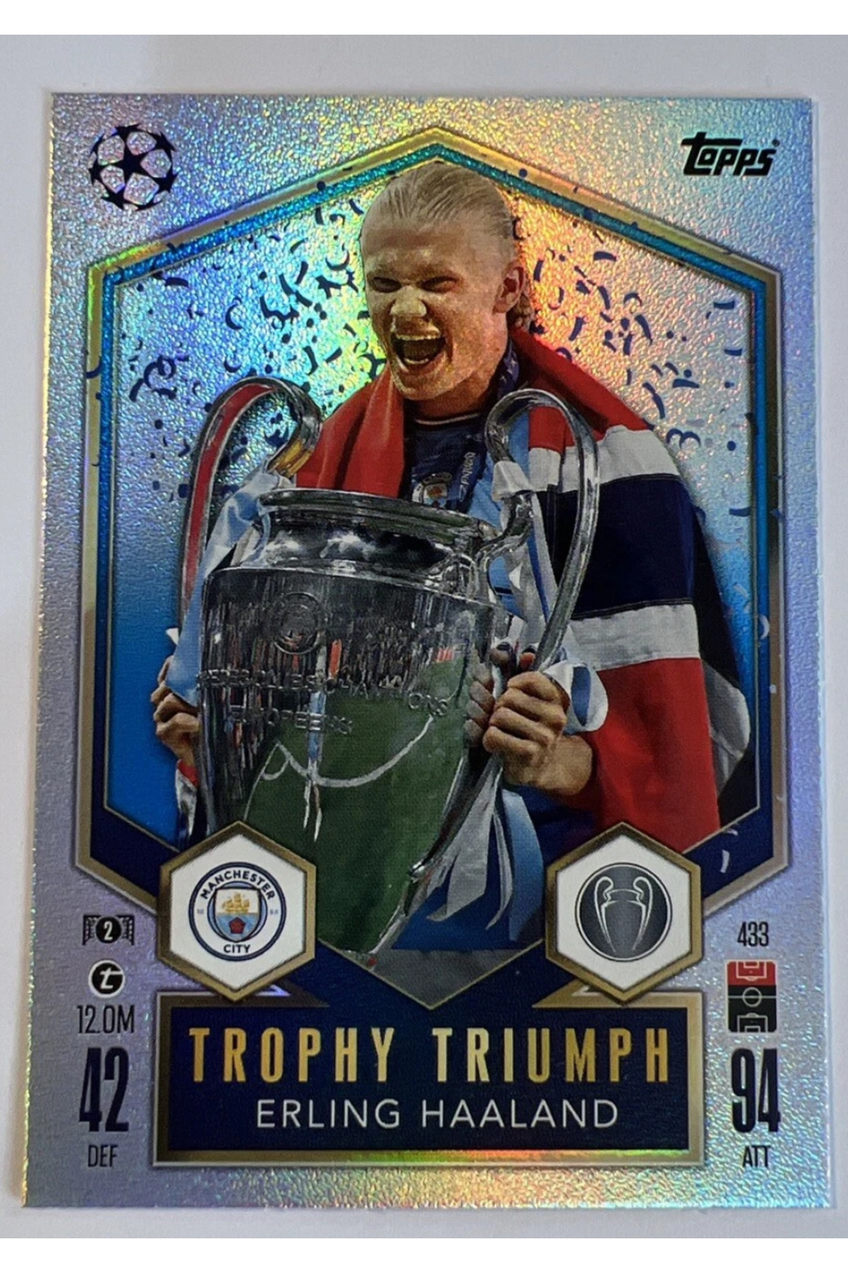 Topps Erling Haaland Match Attax 24/25 Card - Fiyatı, Yorumları