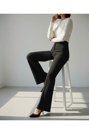 Elikra KADIN İSPANYOL PAÇA PANTOLON
