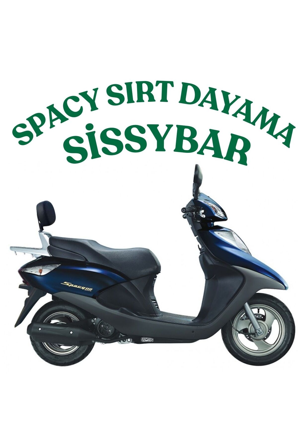 ホンダ1300クーペ9　サーフキャリア　空箱 NAZİLLİ AVM HONDA SPACY TÜM YILLAR UYUMLU SIRT DAYAMA SİSSY BAR