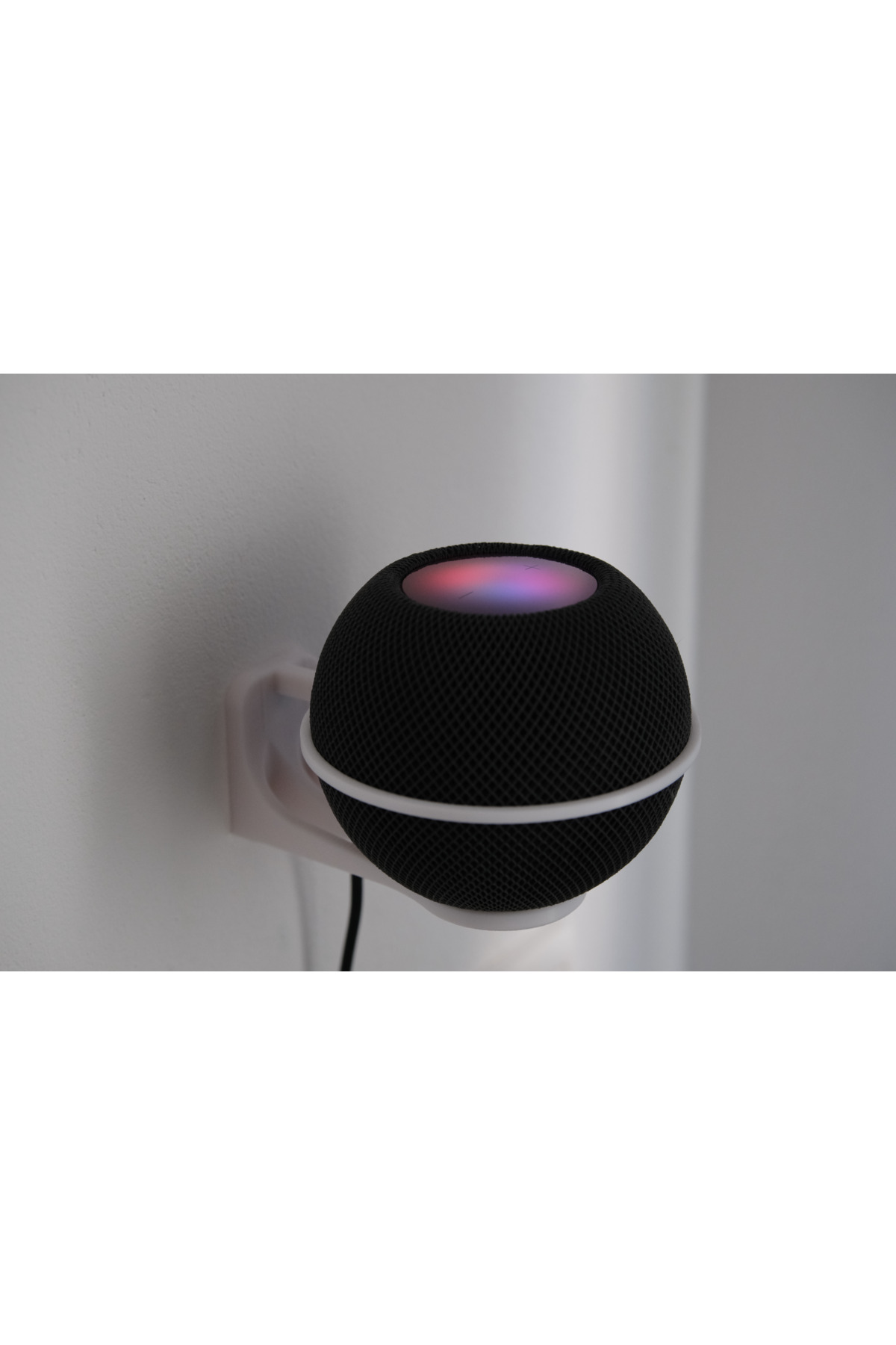 Zaru Concept Siyah Homepod Mini Akıllı Hoparlör Uyumlu Duvar