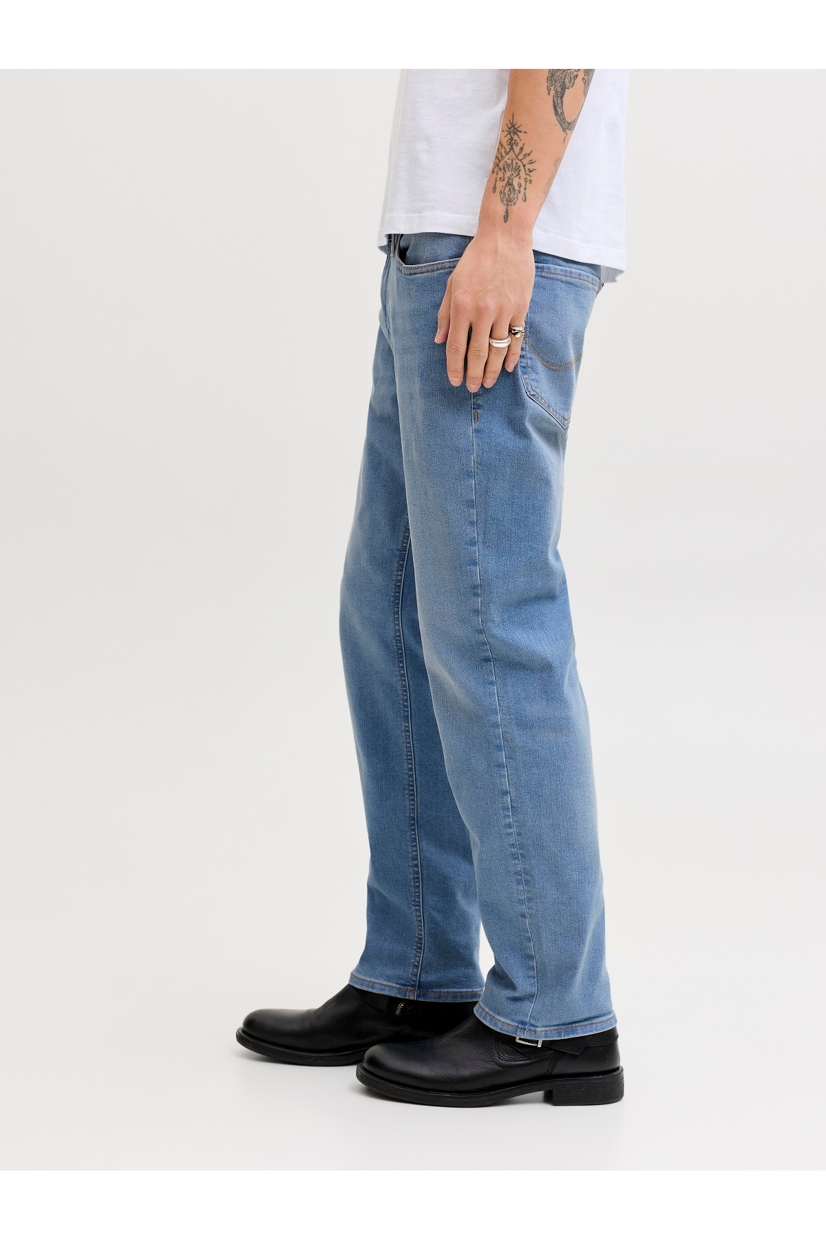 شلوار جین مردانه فاق نرمال | جک اند جونز Jack & Jones 12293552 - تصویر 7
