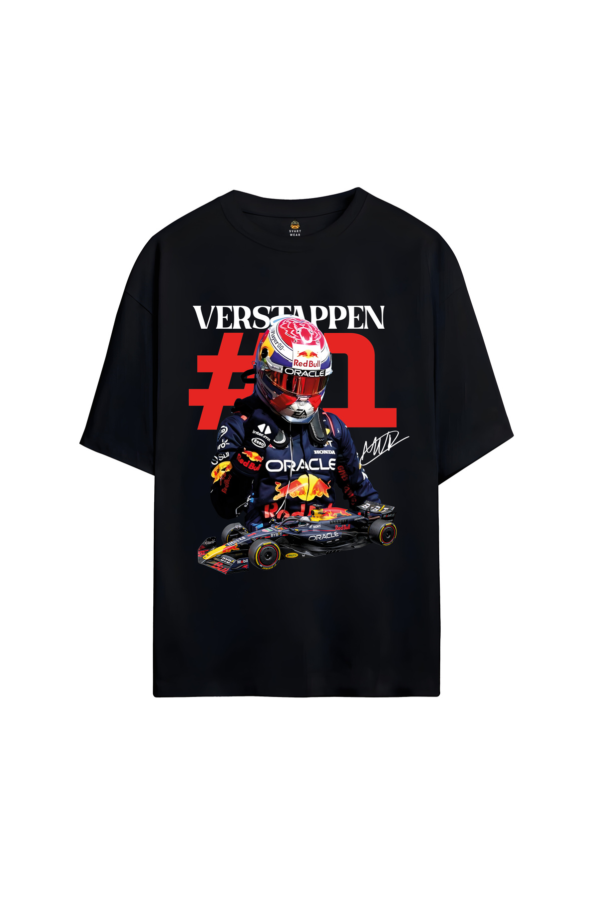 Max Verstappen Printed Oversize T-Shirt