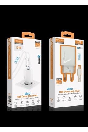 Global LC-110 | 18W, 3.4A, 1m Mikro Kablolu Şarj Cihazı