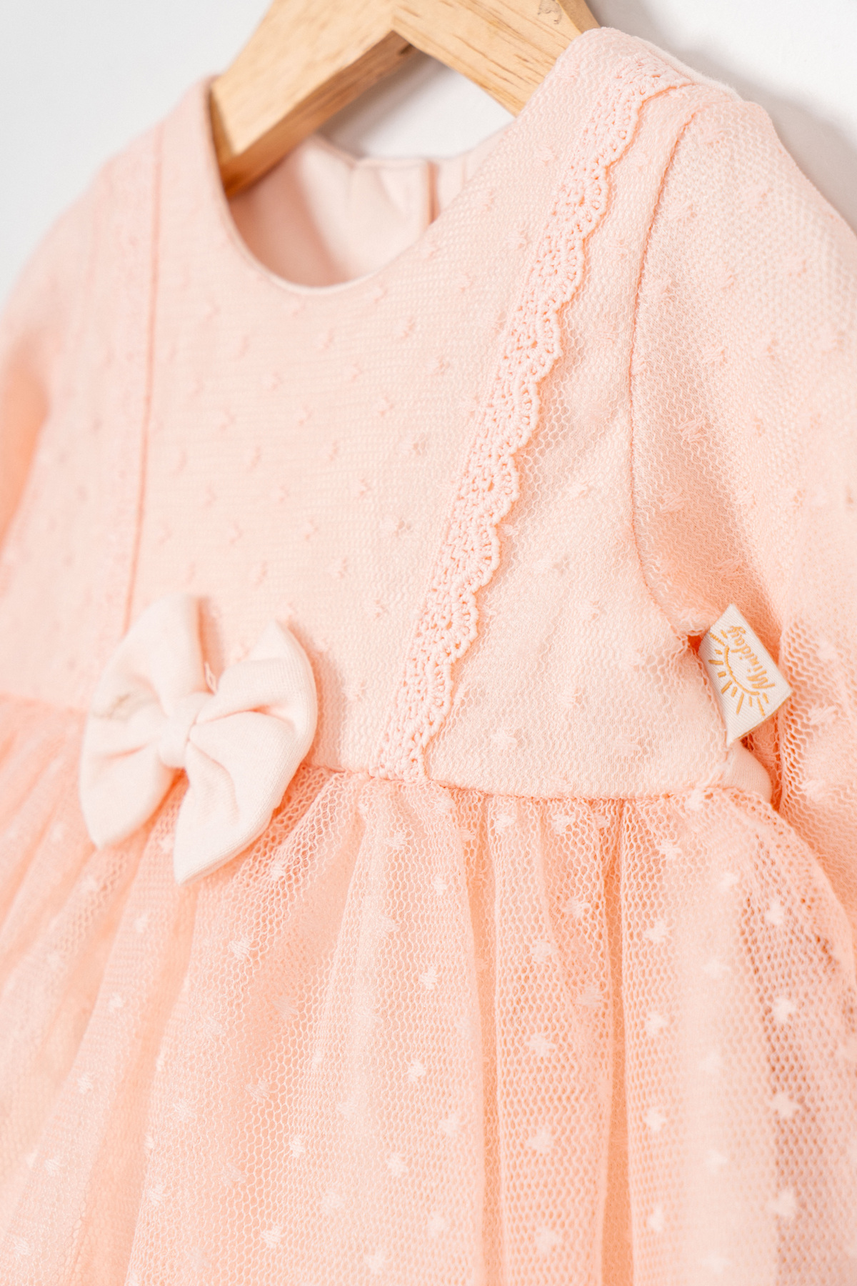 Miniday Baby Kız Bebek Mevlütlük Elbise Bandanalı Dantelli Yeni doğan Hastane çıkışı Gelinlik Abiye Mevlitlik 416 fotoğrafı 4 (önizleme)