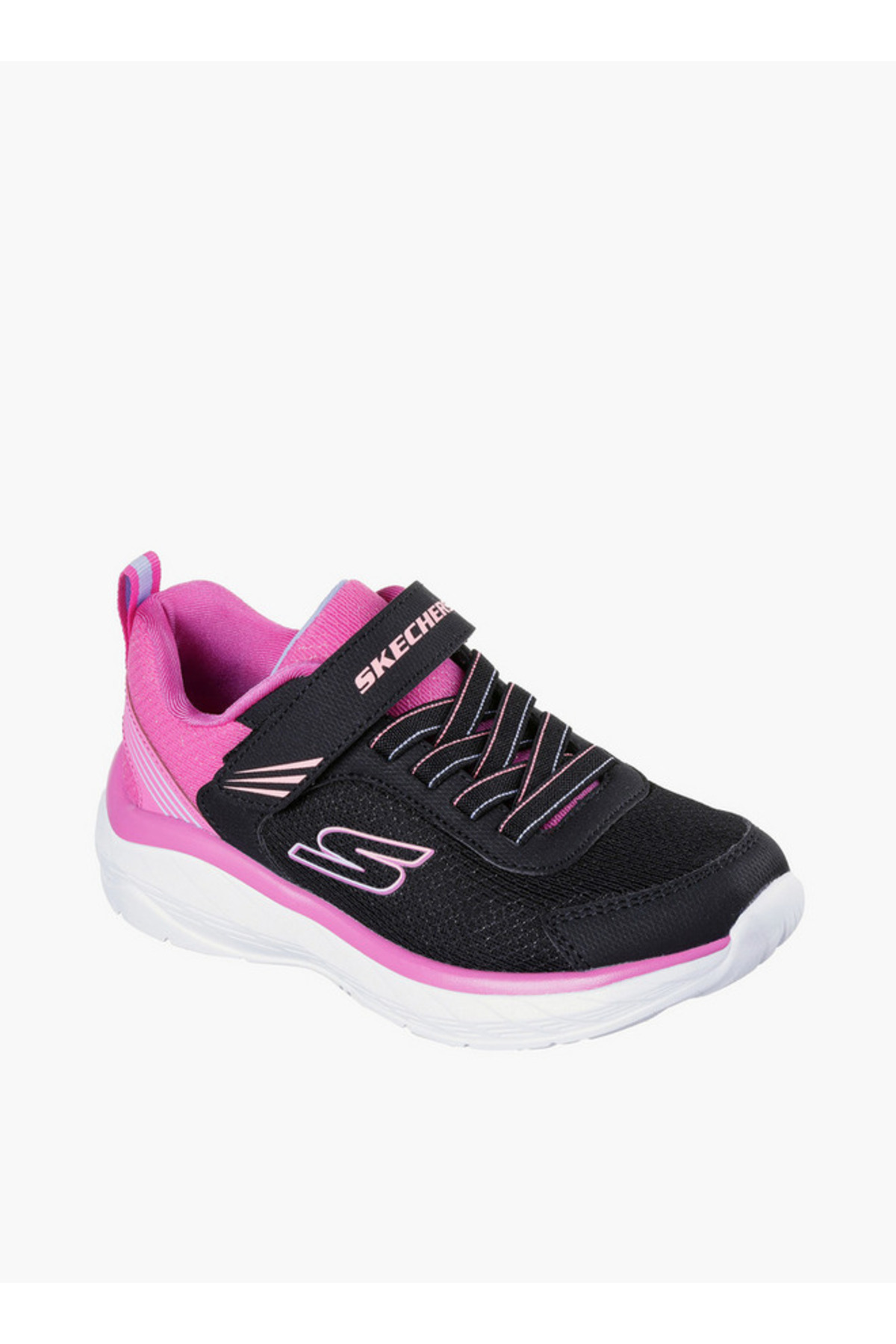 SKECHERS Girls Boundless Hook & Loop Sneakers