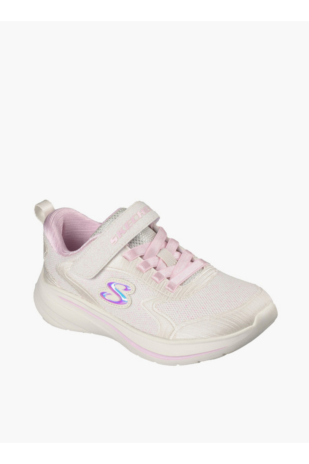 Skechers Girls Wave 92 Hook & Loop Sneakers