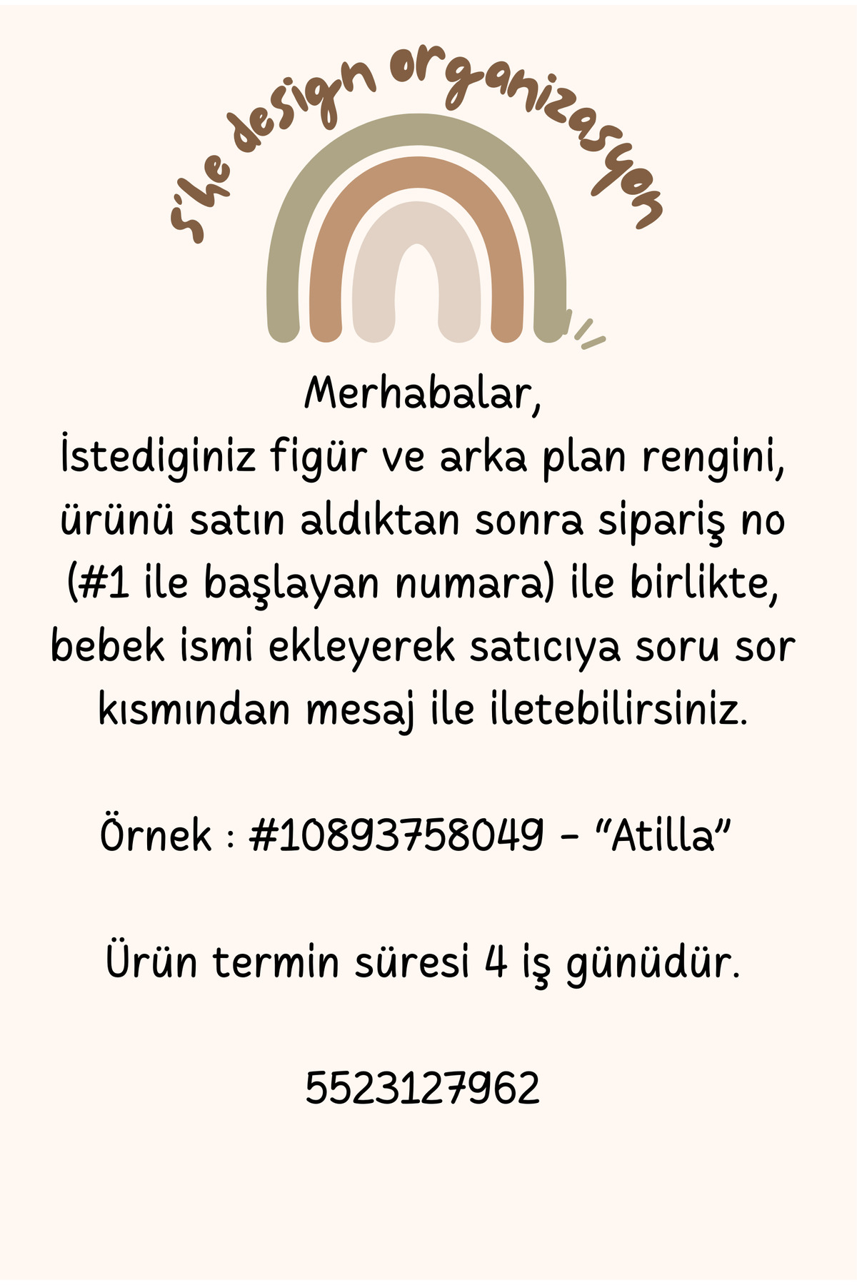 s'he design organizasyon Erkek Bebek İsmine Özel Hazırlanan Anı Hatıra Defteri fotoğrafı 3 (önizleme)