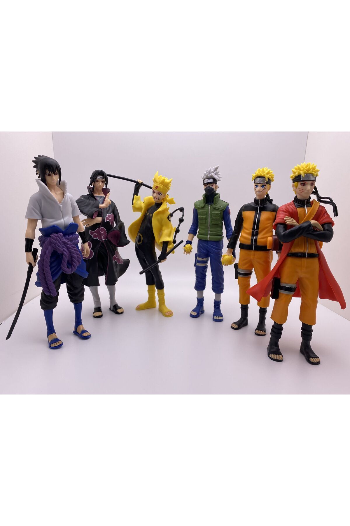 HEPBİMODA 6'lı Naruto Grandista Anime Biblo Seti - Anime Karakter