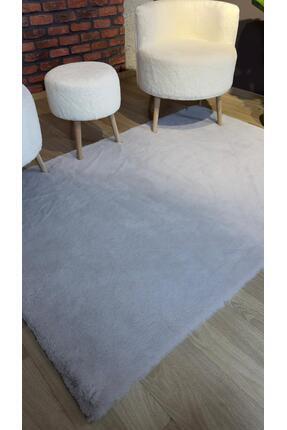 LILYUM LUX PELUŞ GRİ HALI, KAYMAZ