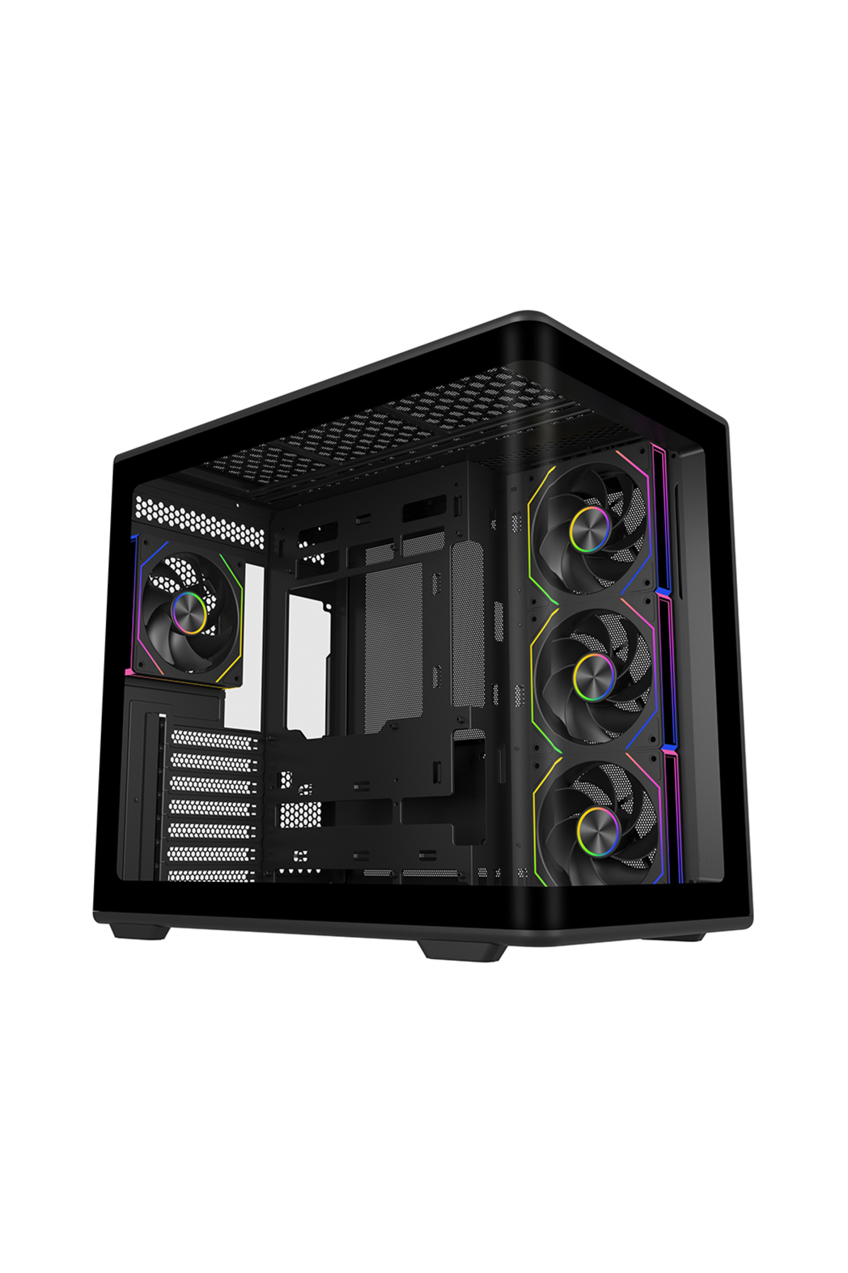 Cooler Master Elite 600 E600-KGNN85-S01 4x120mm ARGB Fan ATX Siyah