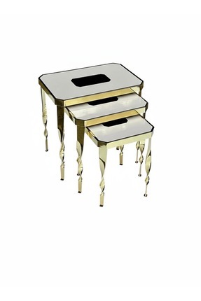 Kanaat aksesuar Burgulu zigon sehpa