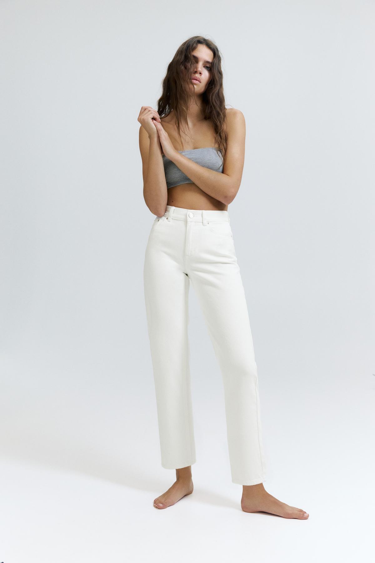 MAKRAS EXCLUSIVE  Mom fit yüksek bel jean