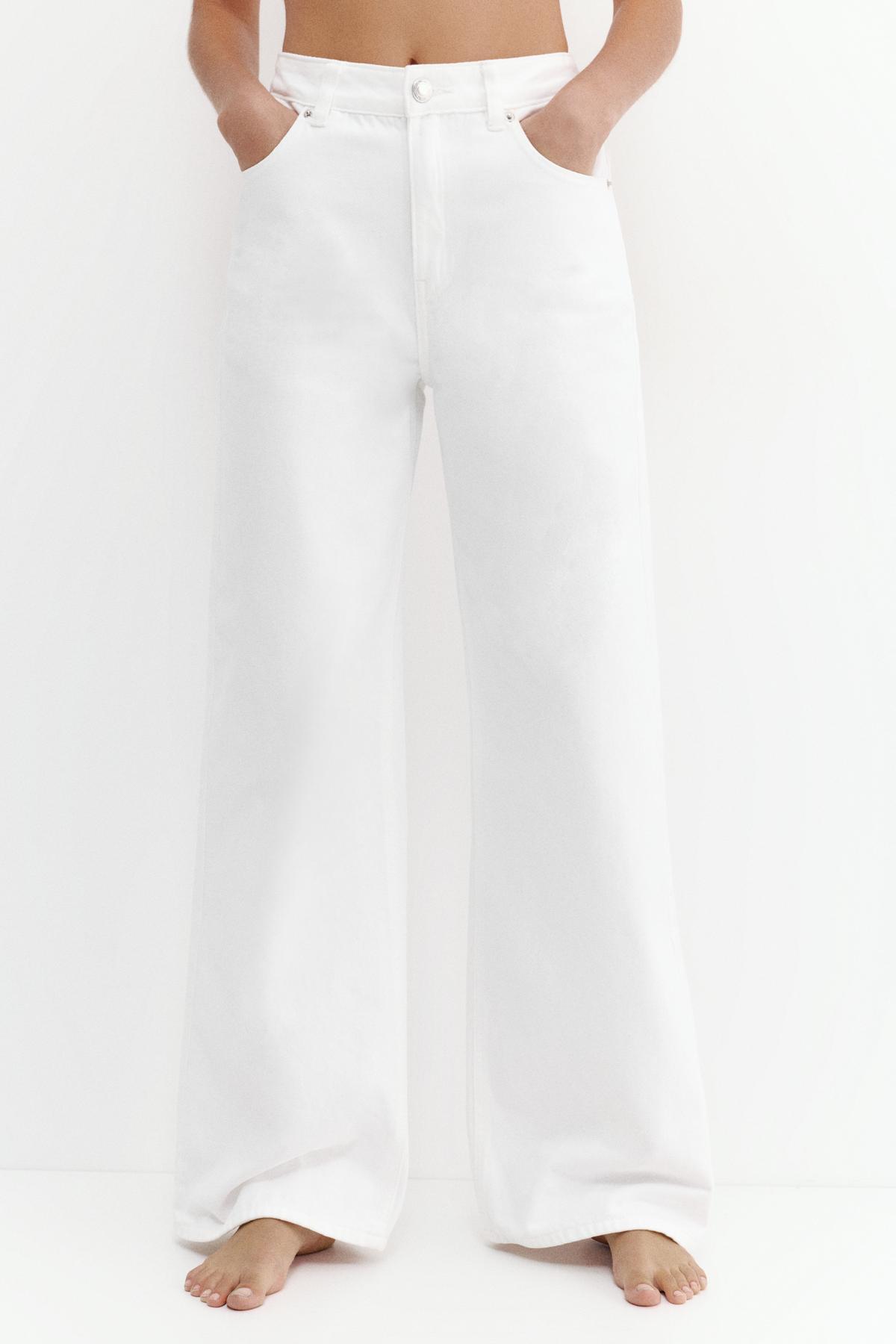 ByCukurovaFrango  Wide leg yüksek bel jean - Görsel 4