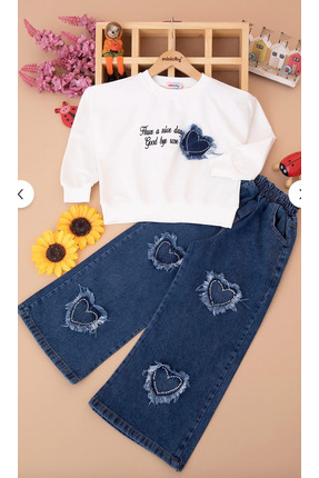 JuraKids kız çocuk alt üst kotlu takım