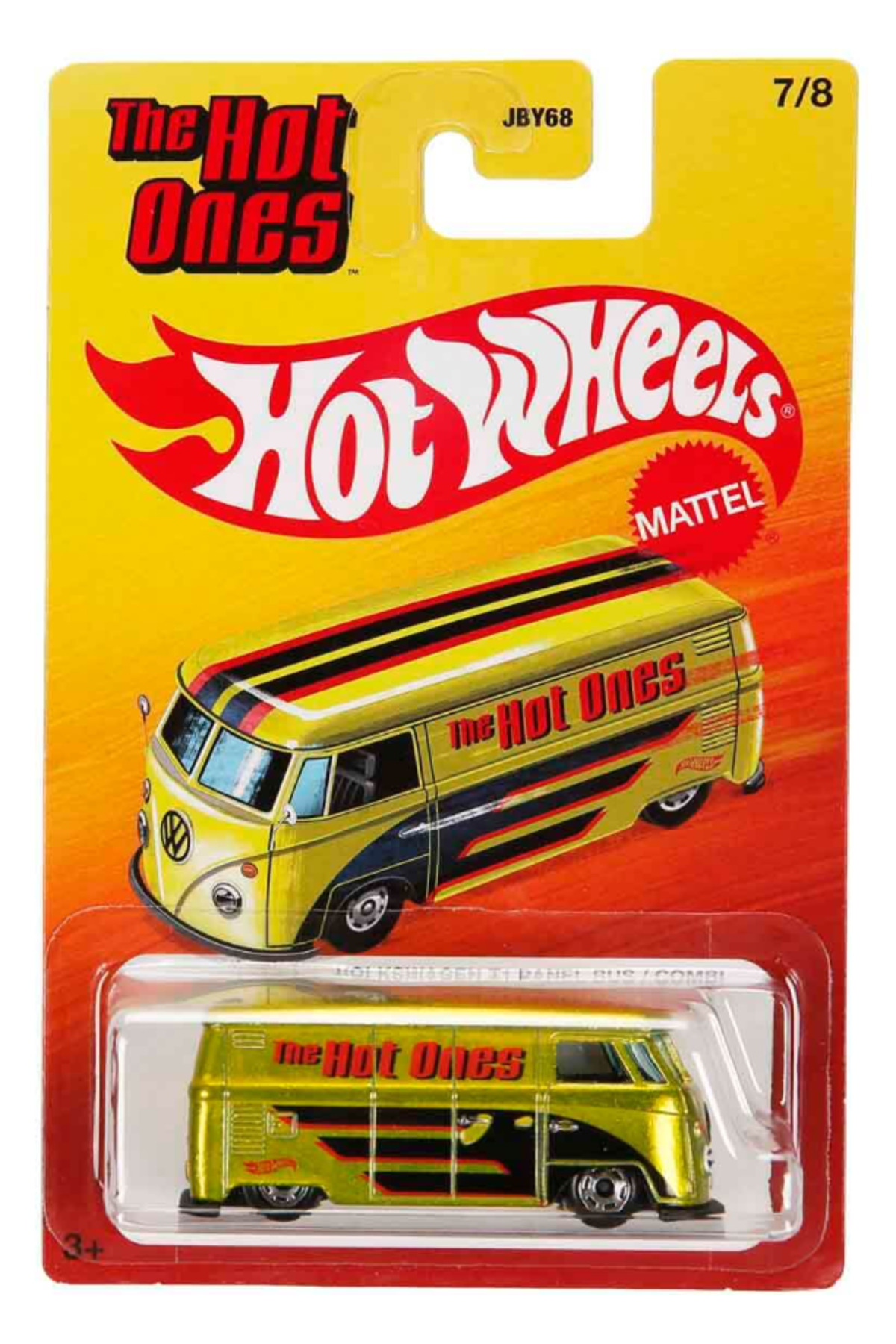 HOT WHEELS 1:64 The Hot Ones Die Cast Tekli Arabalar Volkswagen T1