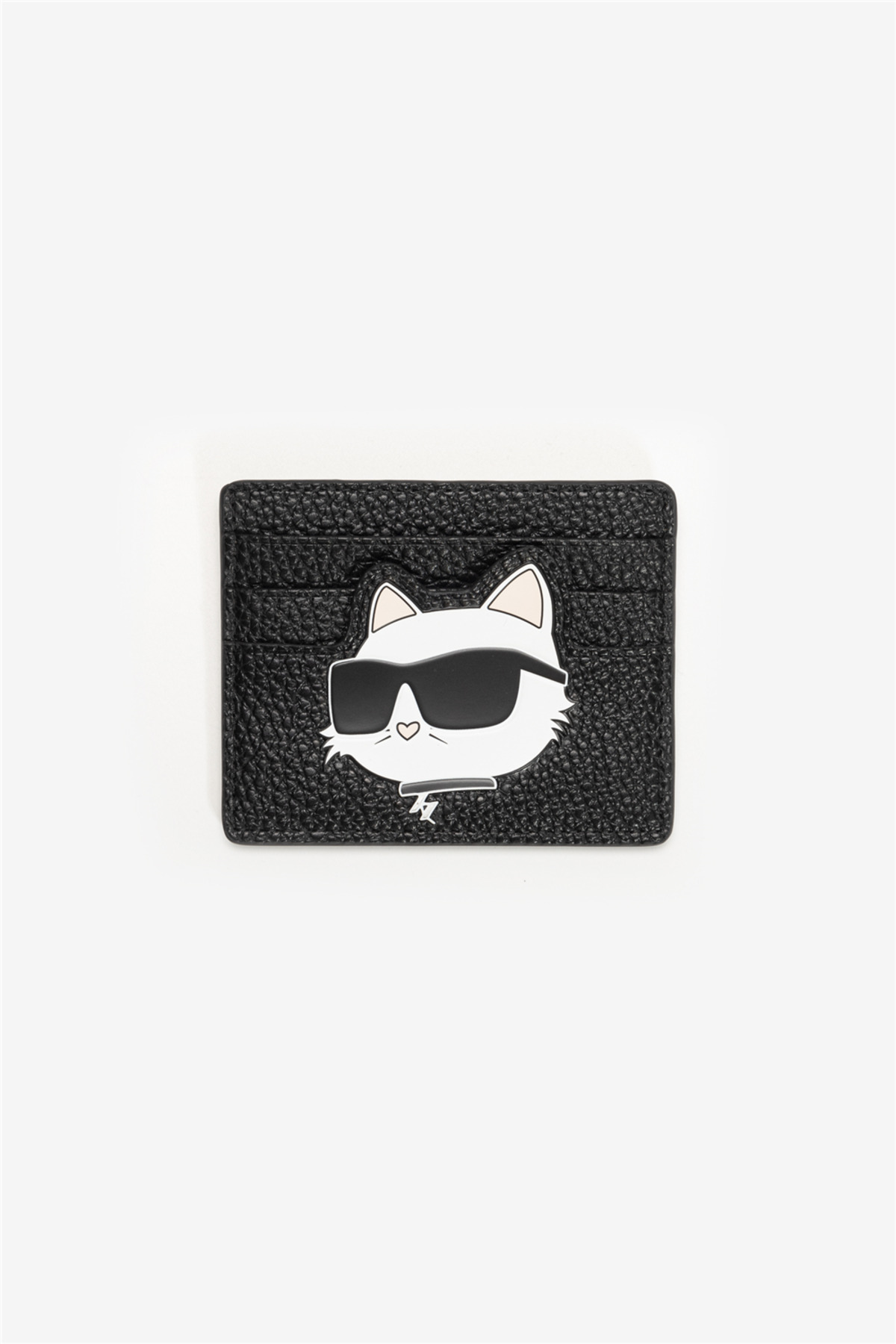 Karl Lagerfeld Ikon Pebble Kadın Kartlık Siyah