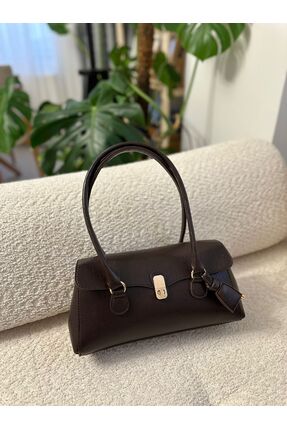 STİL SİDELYA Kilit Kapamalı El Kol ve Omuz Kadın Çantası