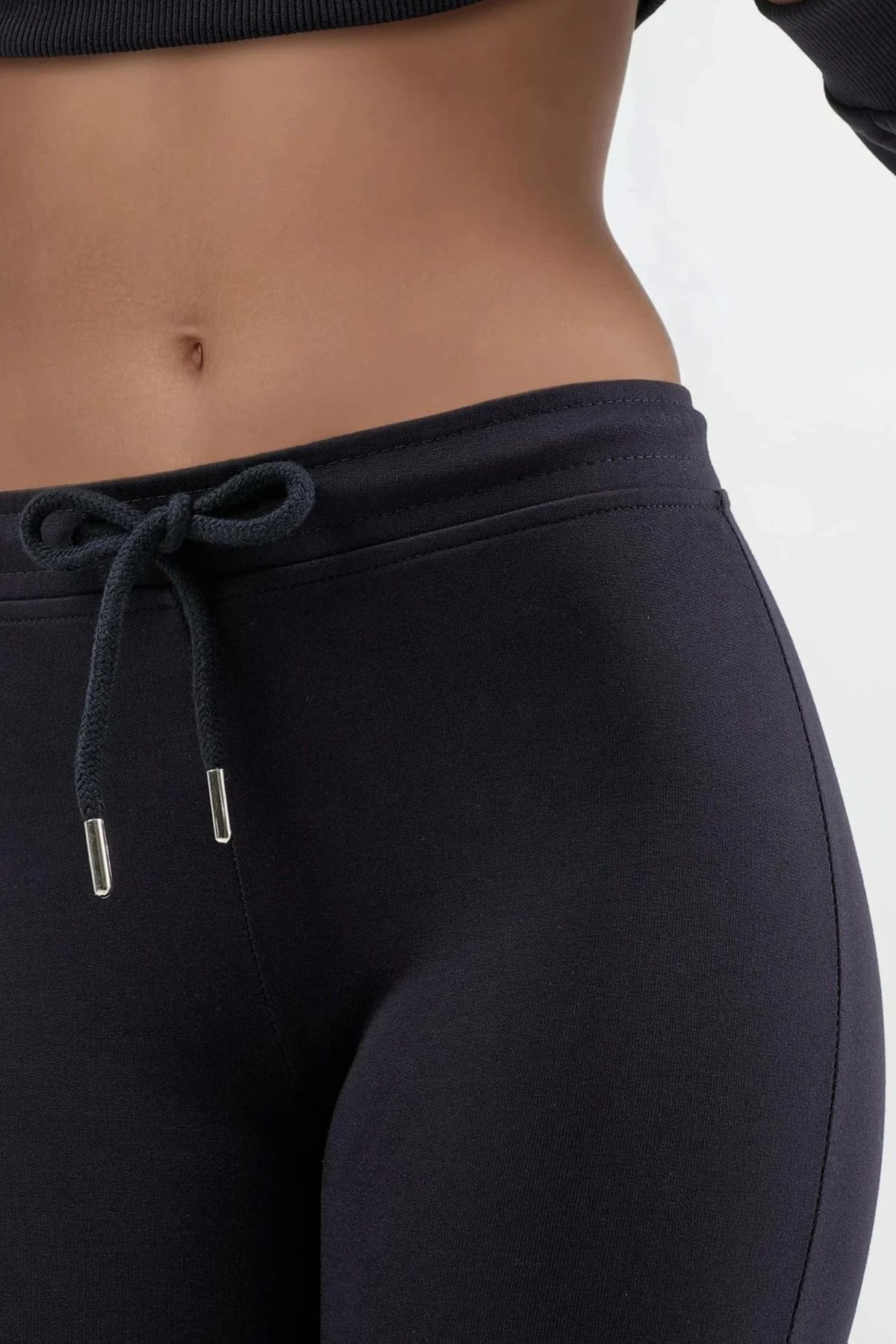 Hiccup  BUSEM Bağcıklı İspanyol Paça Eşofman Altı - Görsel 6