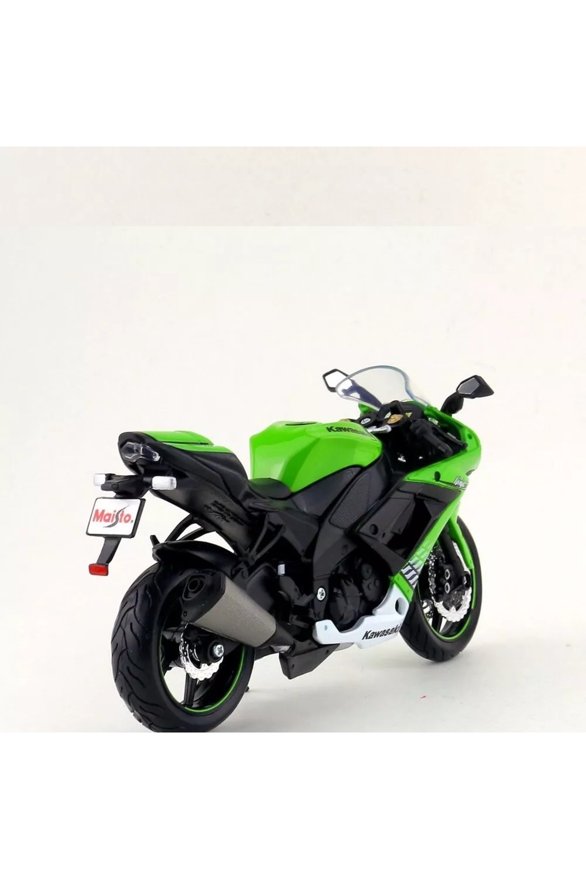 HOT WHEELS KAWASAKİ ZX10 RR 1:12 ÖLÇEK MAİSTO LİSANSLI(18CM