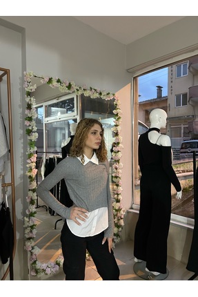 Butik Gömlek li bluz