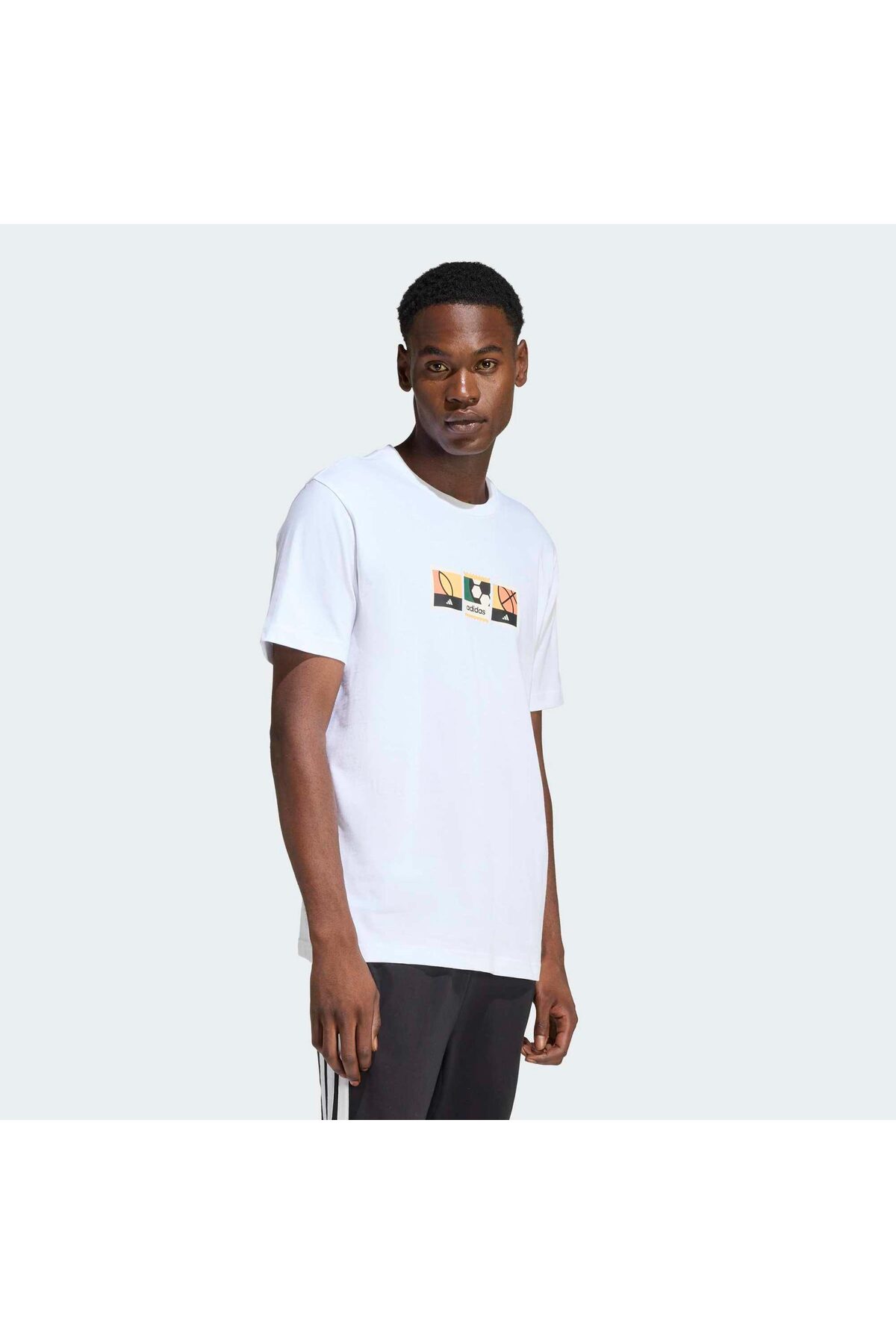1_org_zoom تیشرت adidas آدیداس سفید مردانه Memories Of Sport Stamps (KB2509) اورجینال - تصویر 1