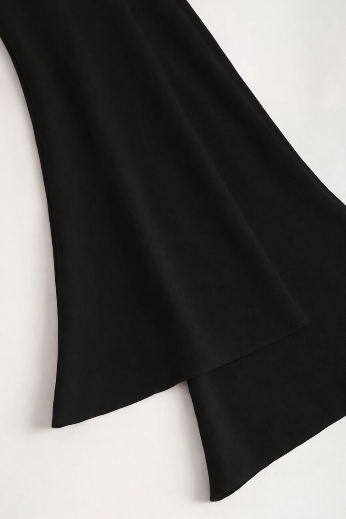 peelter  Siyah Kadın Dik Yaka Toka Detaylı Kuşaklı Toparlayıcı Dar Kalıp Uzun Trend Tasarım Elbise - Görsel 5