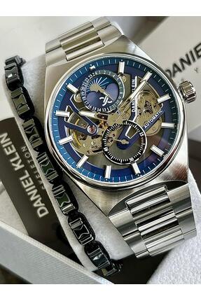 Daniel Klein İskeleton Otomatik Erkek Kol Saati Çelik Kordon 3 Atm Su Geçirmez