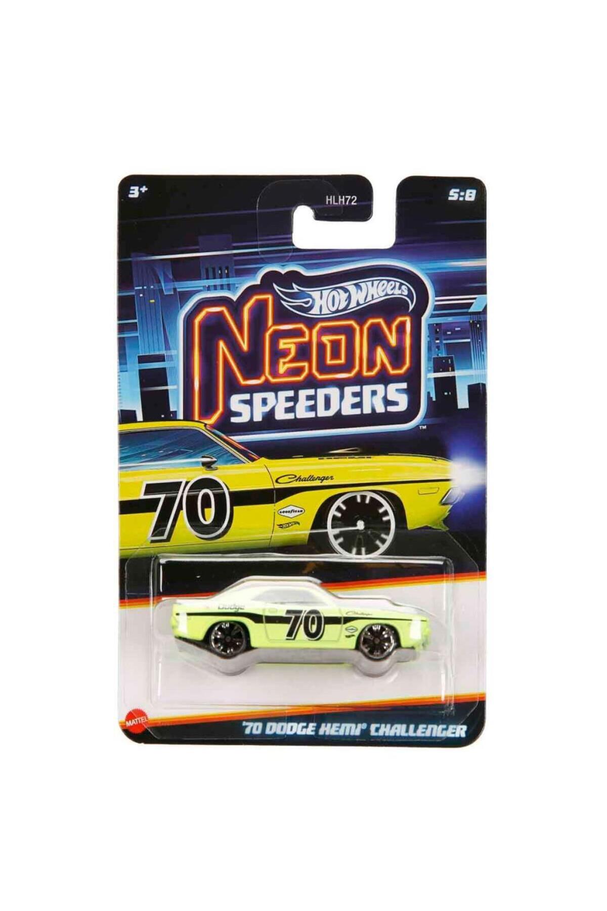 HOT WHEELS Neon Yarışçılar 70 Dodge Hemi Challenger HLH72-JKX97