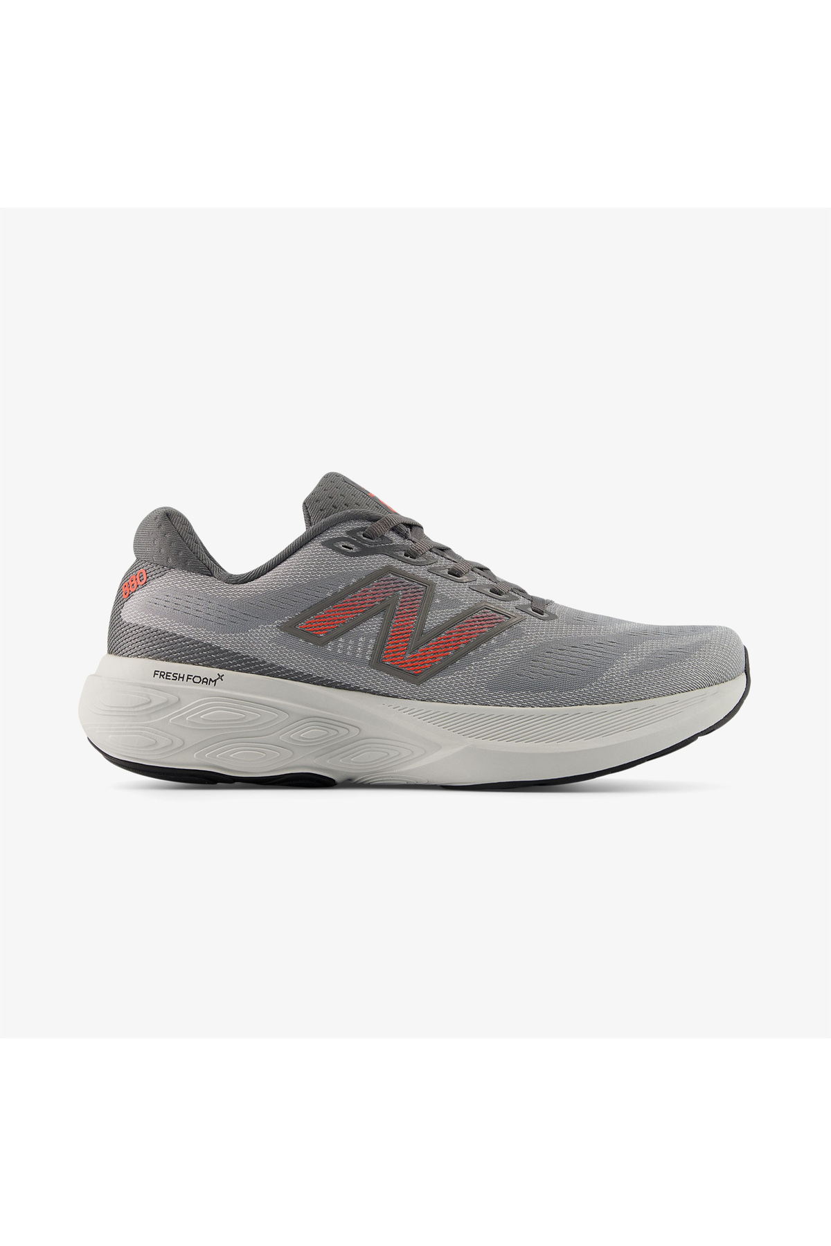 کفش‌های دویدن مردانه خاکستری ۸۸۰ نیو بالانس کتانی تمرین و دویدن New Balance
