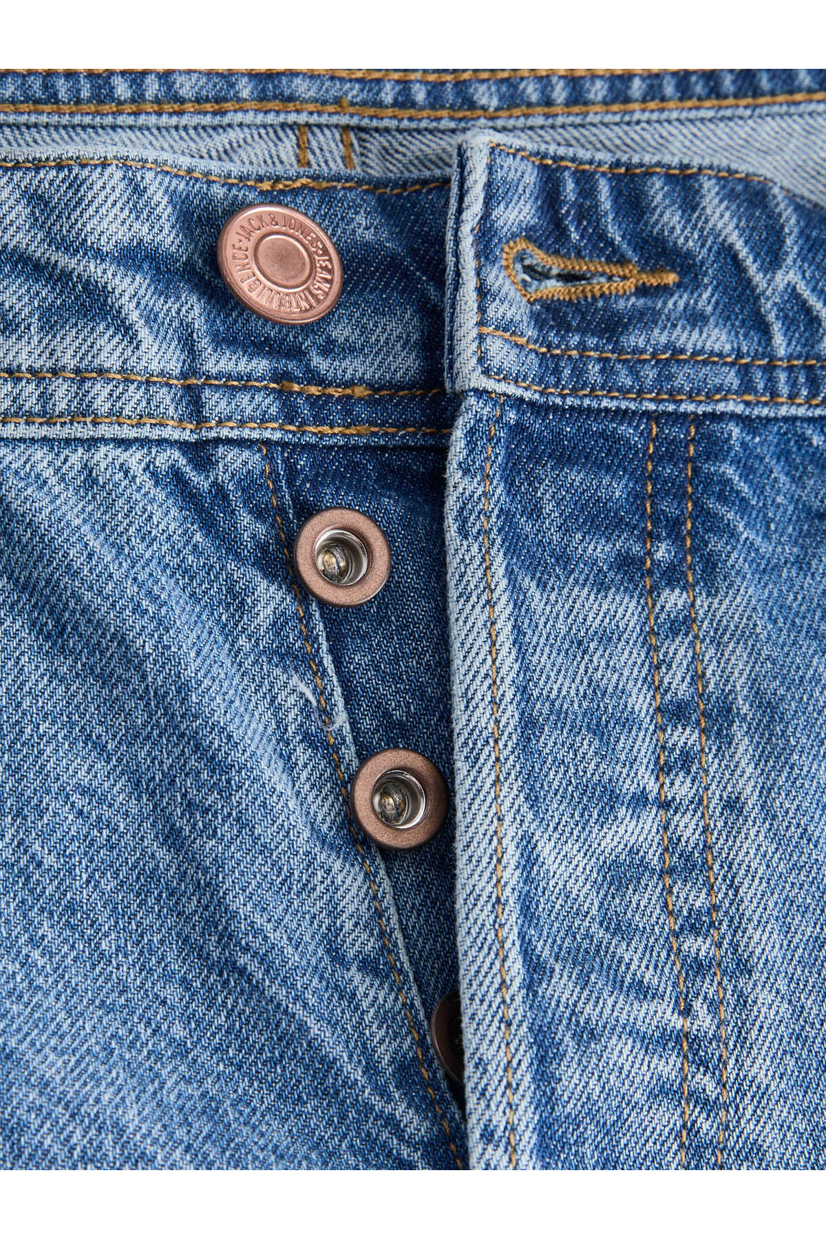 شلوار جین مردانه راسته | جک اند جونز Jack & Jones 12272658 - تصویر 6