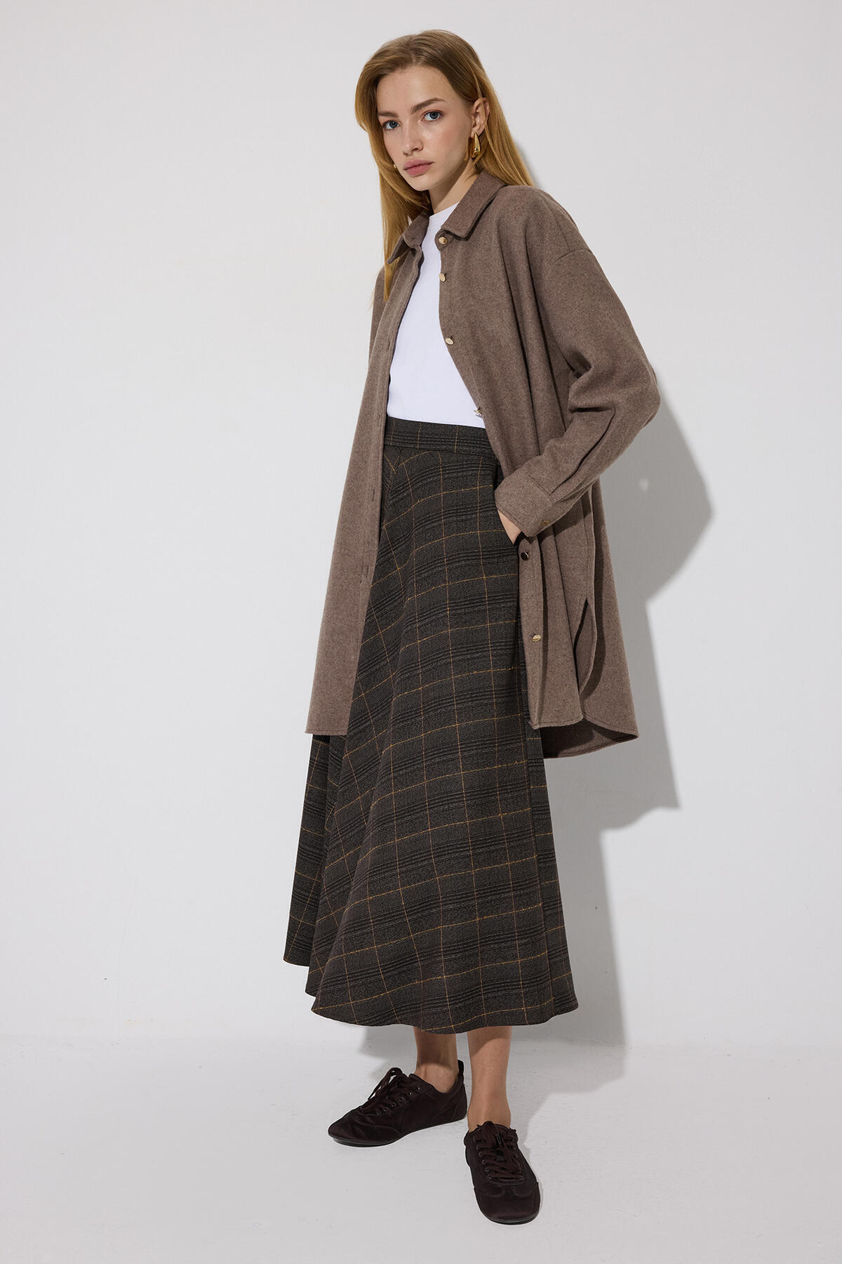 Touche Prive  EKOSELİ CEPLİ ETEK - Görsel 3