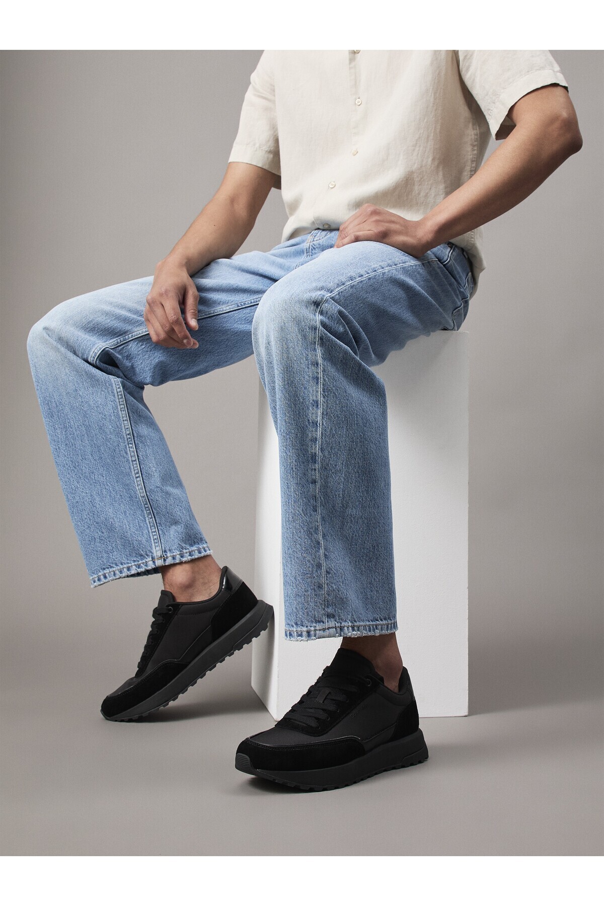 تامی هیلفیگر مخلوط بنددار پایین تاپ REPREV