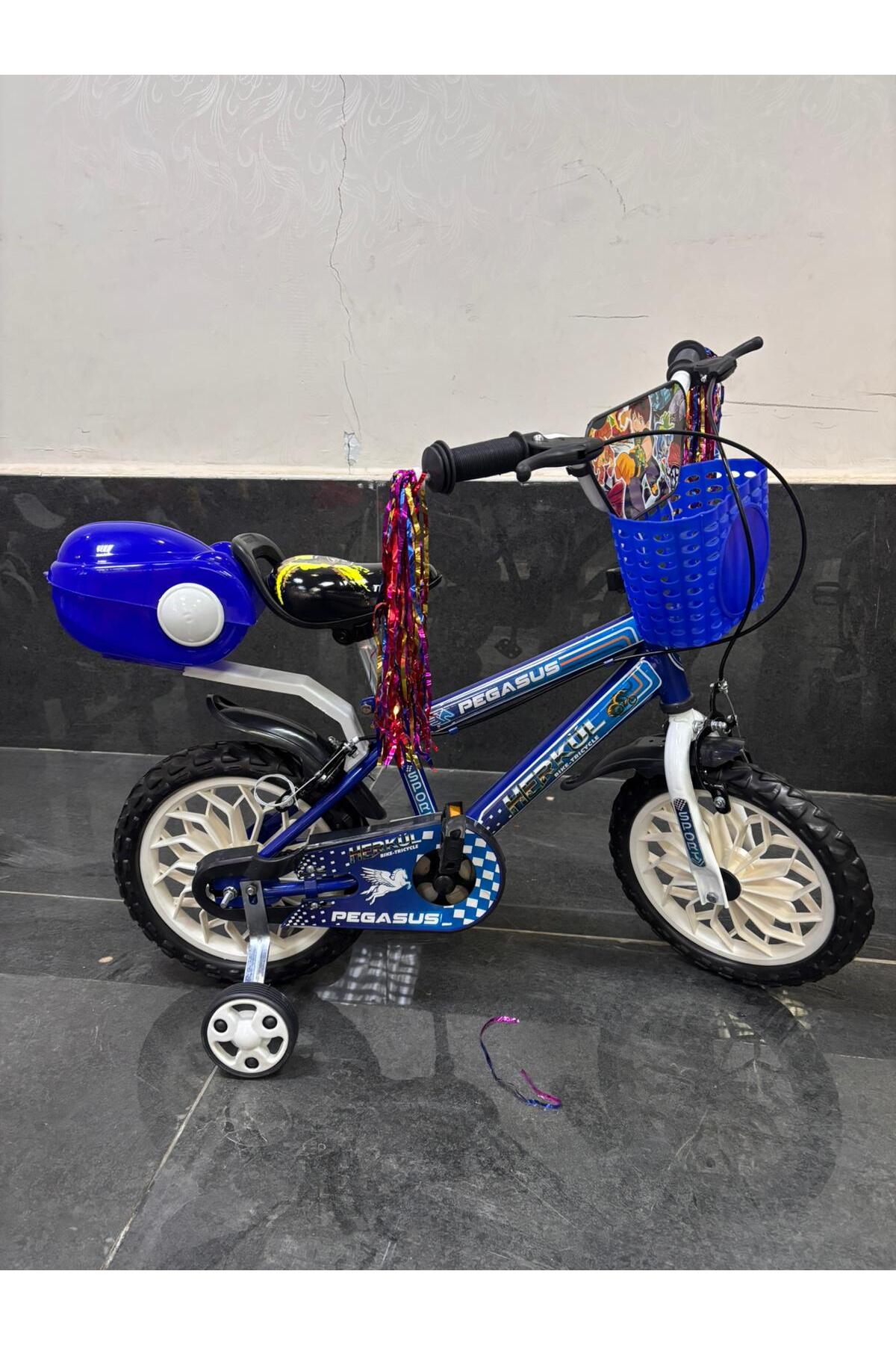 Little Planet アルミ製ペダル　スーパーキッズ YSN Herkül Pegasus15 Jant Sepetli & Eğitim Tekerlekli | Kız–Erkek