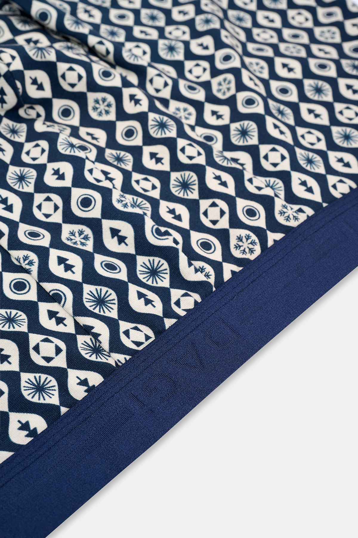 Dagi  Lacivert 5210 3'lü Desenli Pamuk Boxer - Görsel 5