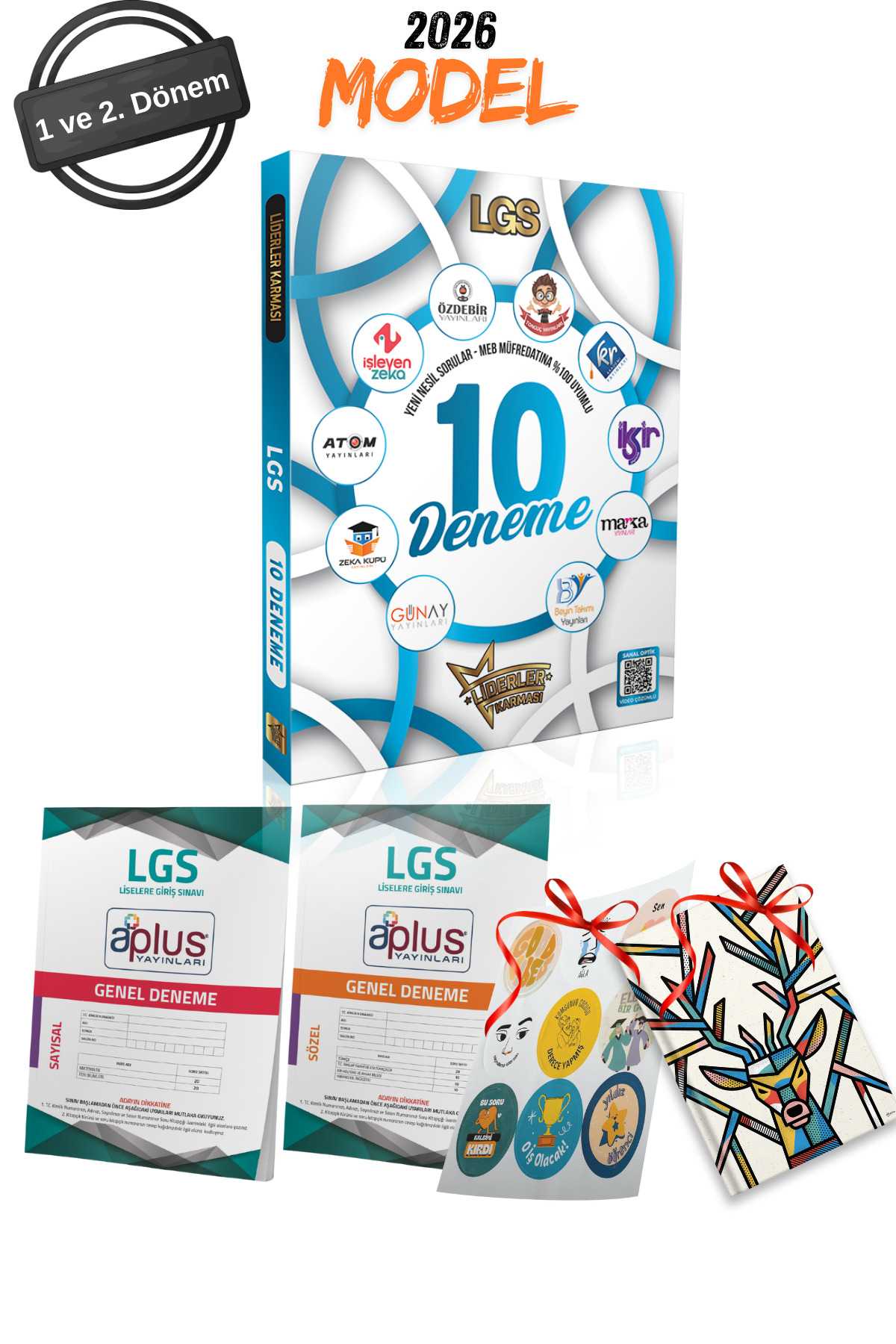 LİDERLER KARMASI 2026 Model LGS 10 Farklı Yayın 10 Deneme Seti (1