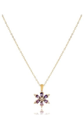 AXXION Çelik Lotus Kolye