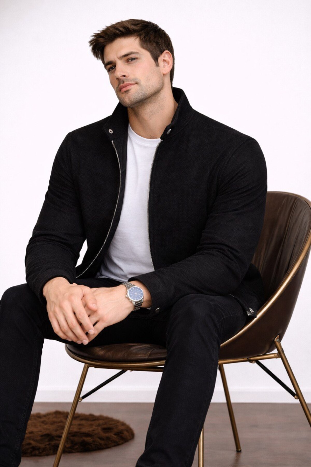 BASEL.CO  Rahat Nefes Alabilen Esnek Kumaş Astarlı Ceket - Görsel 2