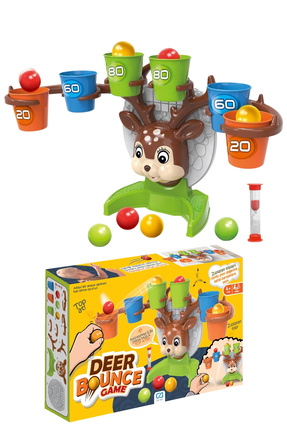 CA Games Deer Bounce Game +4 Yaş için 1-3 Oyunculu Eğlenceli Rekabetçi Hedef ...