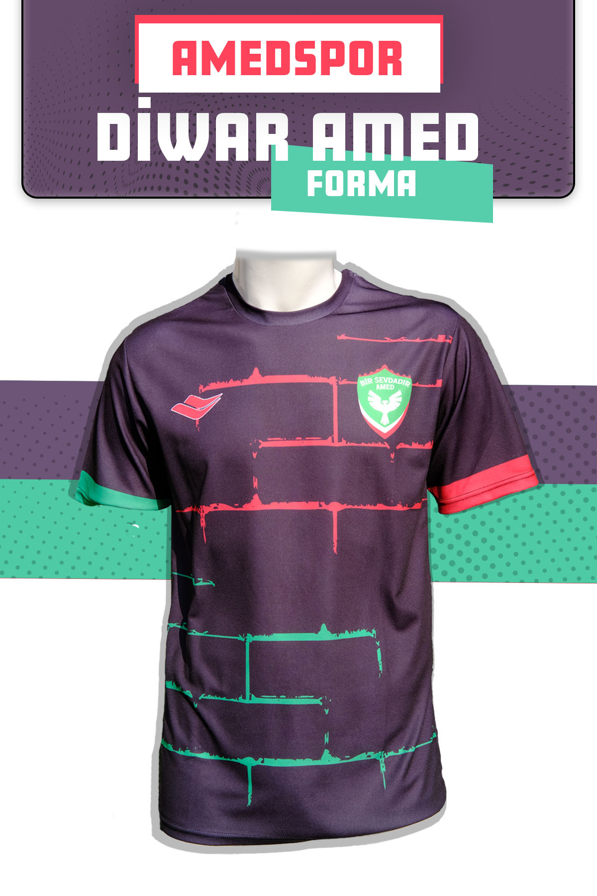 Diyarbakır Amedspor Diwar Amed Jersey A44