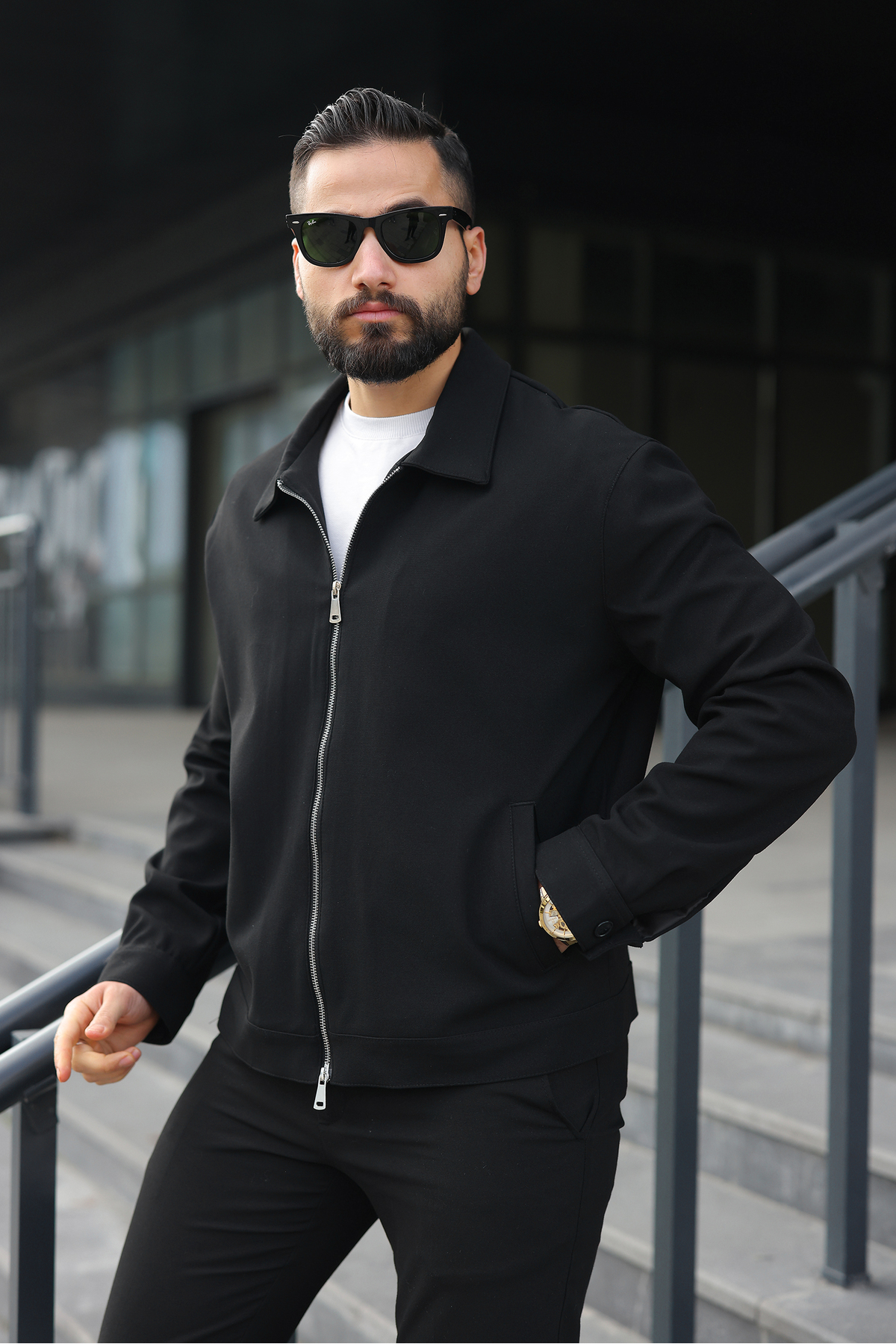 SEASON COAT  ERKEK CEKET ÇİFT BAŞLIKLI FERMUAR İNCE ASTAR REGULAR KALIP - Görsel 3