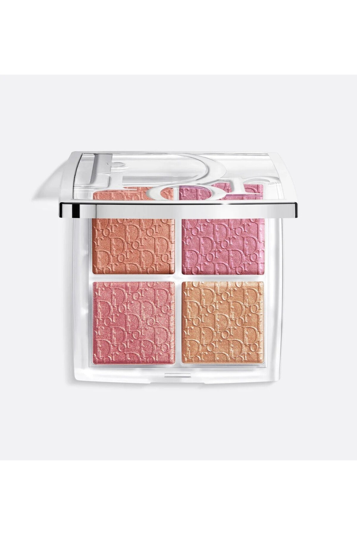 BACKSTAGE YÜZ PALETİ-4 ultra parlak highlighter ve allık tonu-005 Sunlit Amber Glow — BYELİF54HG34B