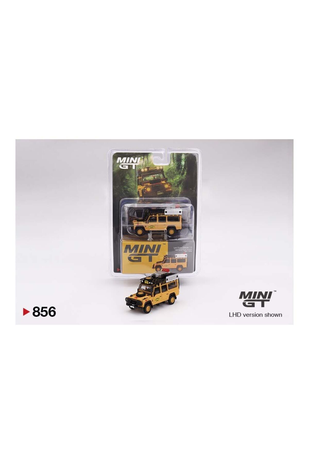 mini gt 164 Land Rover Defender 110 1989 Camel Trophy Amazon Team