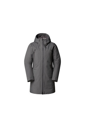 The North Face W Mtn Range Down Parka Kadın Outdoor Parka NF0A89VN0UZ1 Gri